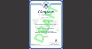 تصویر صدور گواهینامه از آکادمی MPT اتریش توسط شرکت نگرش اندیشمندان پیشرو